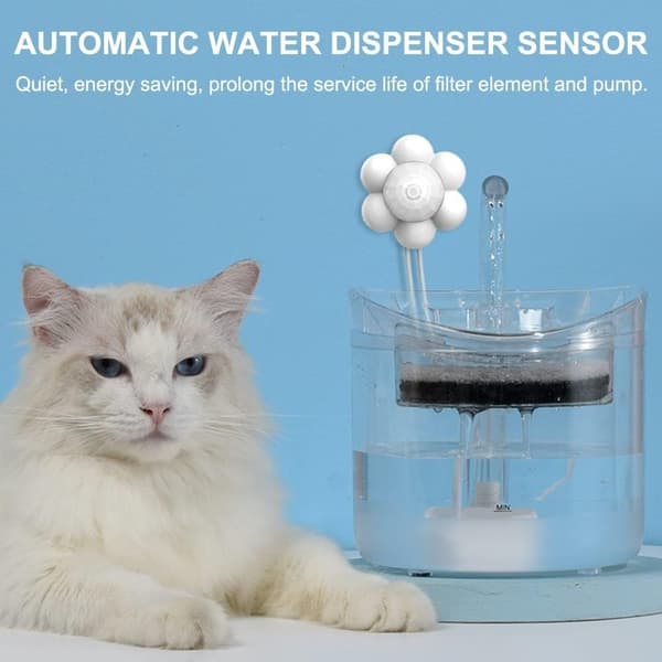 Cat Fountain Motion Sensor Switch, 180° Sensitive Sensor Switch for Automatic Pet Cat Water Dispenser