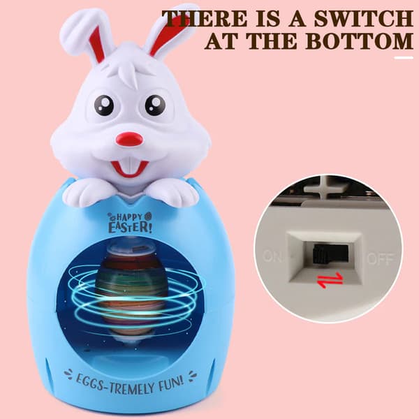 Easter Egg Decoration Kit with Rabbit Shape, Easy-to-Use Egg Drawing Tool for Kids, Boys, Girls