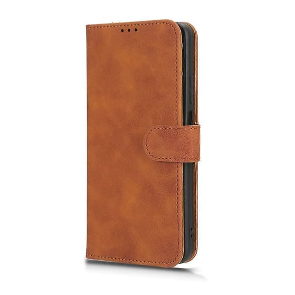 Magnetisk flip-etui i læder med hudfølelse (Til Realme C53 4G)