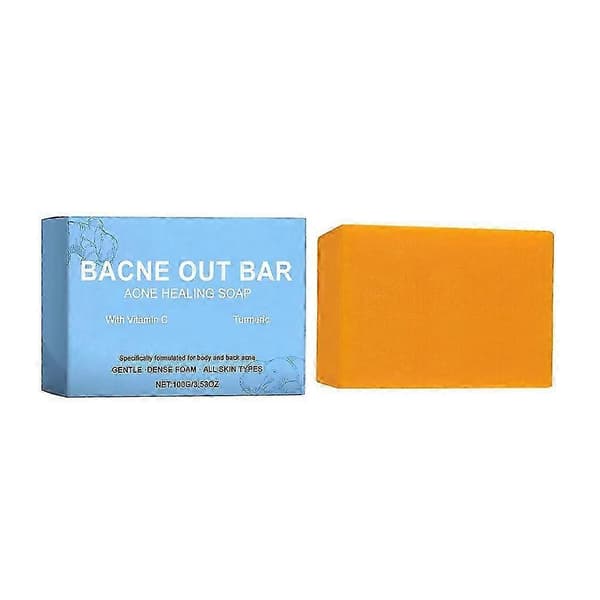 Bacne Out Bar Soap - Healing Solution for Acne on Back, Face, Chest, and Shoulders XY2