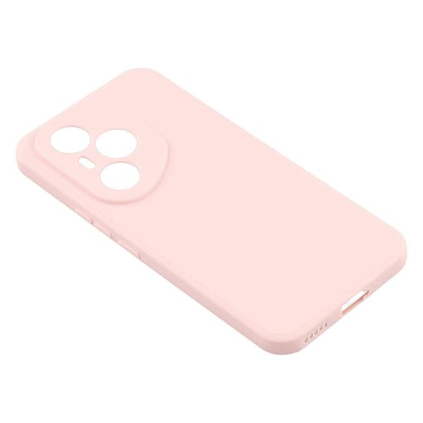Case for Honor 400 Pro 5G (Global) Exact Cutouts Straight Edge TPU Shockproof Phone Case (Pink)