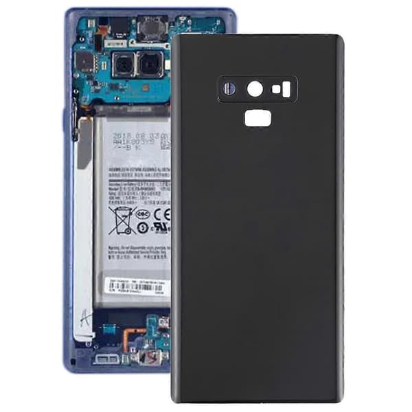 Battery cover for Galaxy Note9 with camera lens (Black)