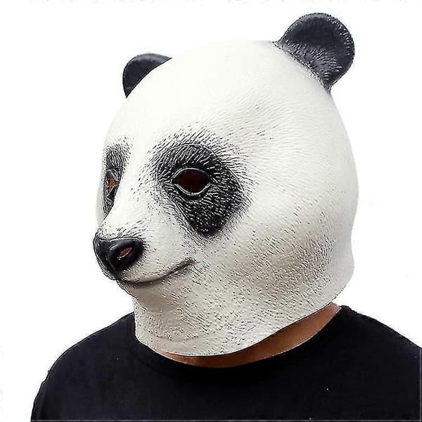 Halloween Maske Karneval Maskerade Dyrehodeplagg Panda Maske