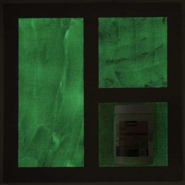 Pebeo Studio GREEN Phosphorescent Gel 225ml A