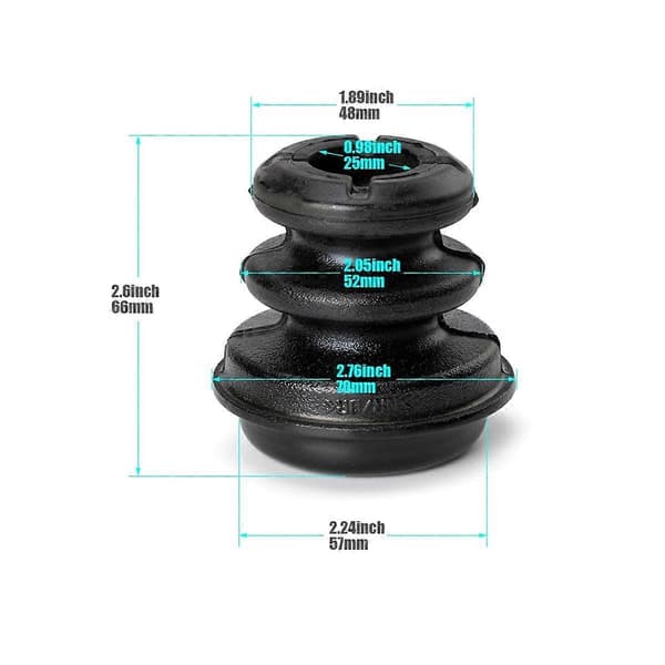 2X Bageste spiralfjeder kofanger bufferlim til Rogue QR25DE 55240-JG000 55240-JY00A_Specialtilbud
