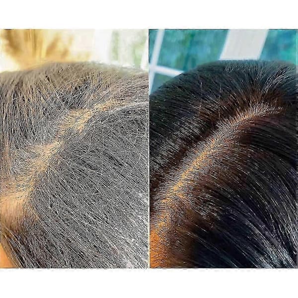 Nova Hårfarveshampoo, Nova Hår Instant Farveshampoo, Hårfarveshampoo til hår (Lysebrun)