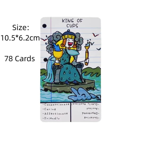 Doodle Oracle Cards Tarot Profetia Spådomslek