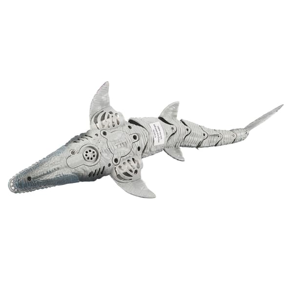 Wireless Charging Remote Control Simulation Dinosaur Spray Shark Swinging Mosasaur 2.4GHz_Super Gift