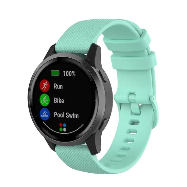 Til Garmin Vivoactive 4 22mm Silikone Urrem_Særtilbud