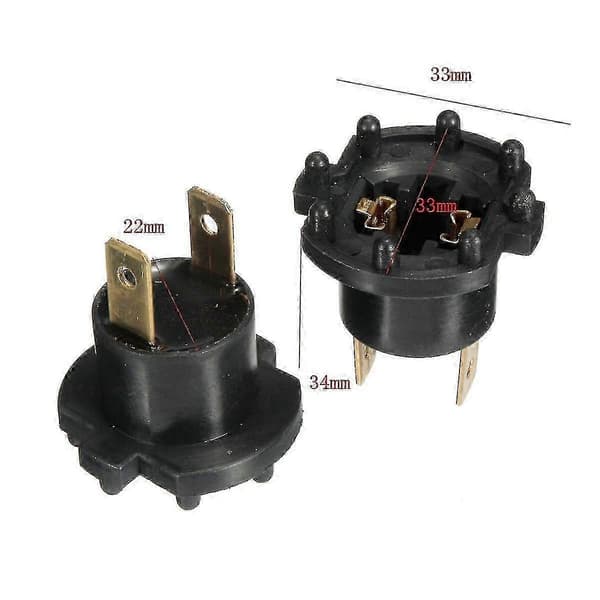 2 stk frontlysuttak kompatible med Mazda 3 5 323 pæreholder
