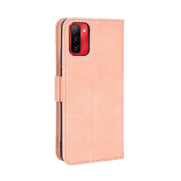 Kalvmönstrat läderfodral för Ulefone Note 12P (Rosa)