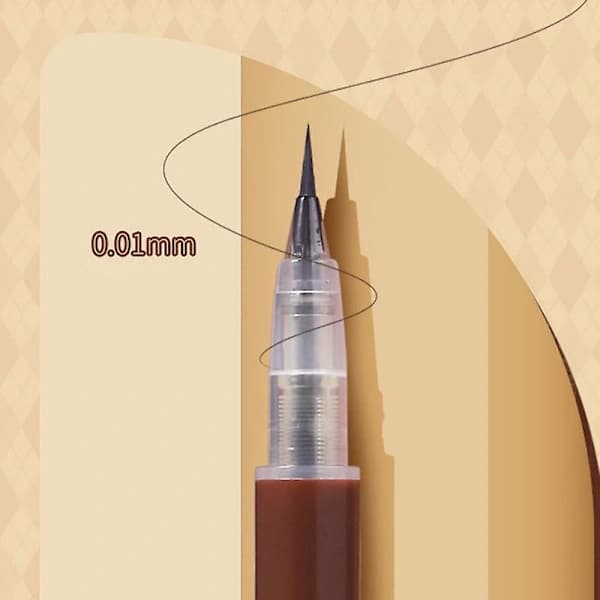 BIYA Eyebrow Pencil Waterproof Eye Makeup Eyebrow Pencil Creates Natural Look Eyebrow Tool Brown Style B