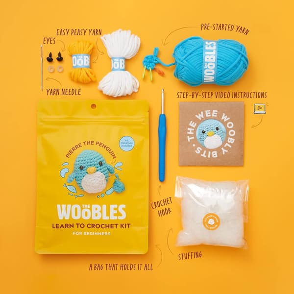 Crochet Kit for Beginners - with Step-by-Step Instructions_Super Gift