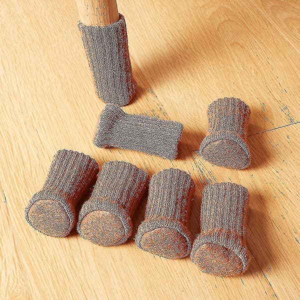 24 st Stolsstrumpor Hög Elastisk Möbelstrumpor Pads Halkfria Stol_Present