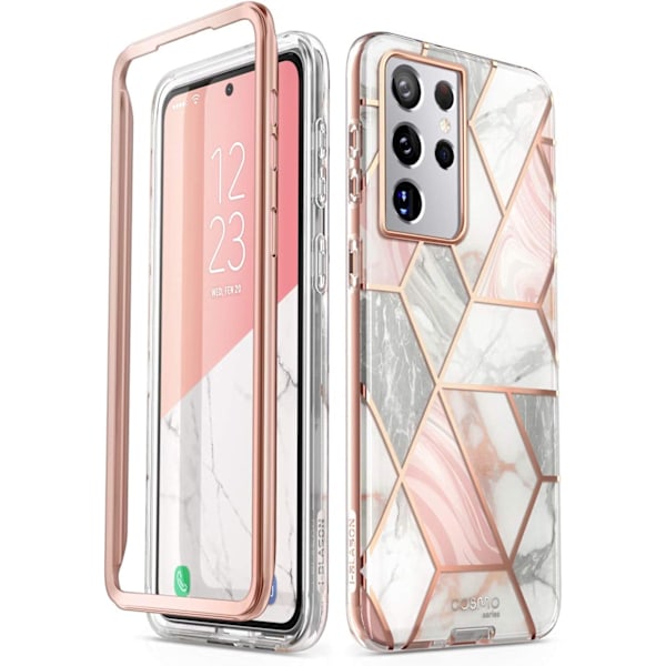 Phone case -serien för S21 M ULTra 2021 (marmor)