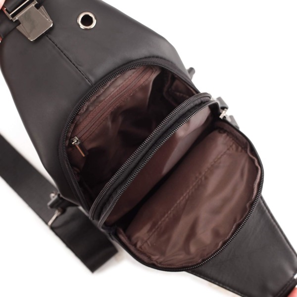 Axelremsväska i läder Crossbody-väska Herr Dam Resor Utomhussporter, Ryggsäckar