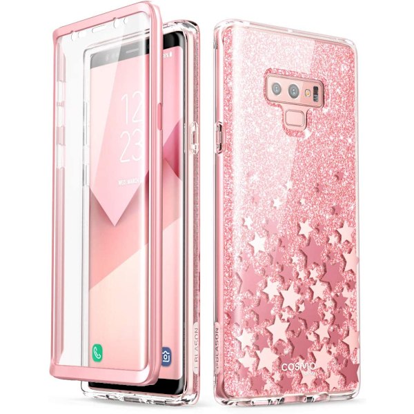 Galaxy Note 9 case Rosa