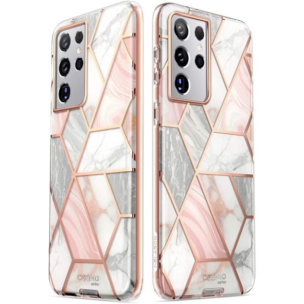 Phone case -serien för S21 M ULTra 2021 (marmor)