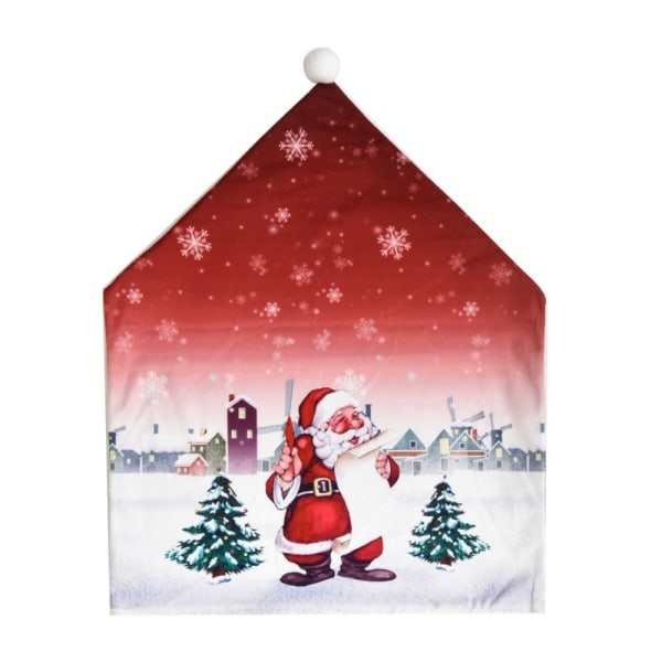 Julstolsöverdrag jultomtehatt C C C