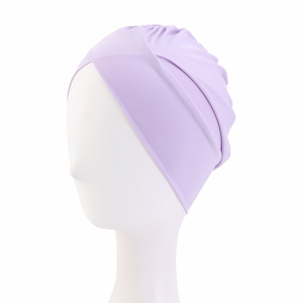 Cool elastisk cap cap (ljuslila)