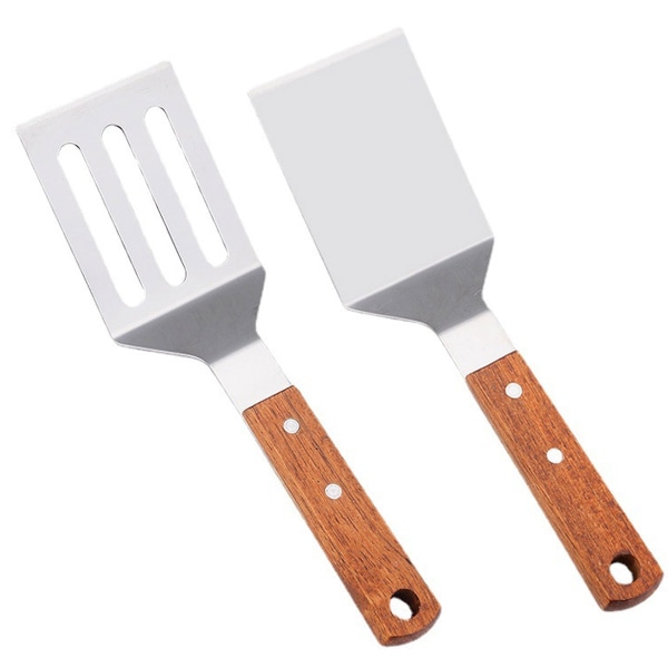 Grillspatel rostfri spatel set grillspatel kök grillspatel