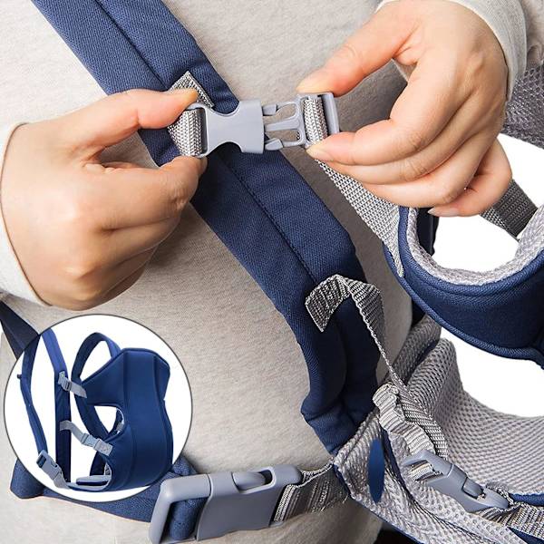 Baby Ergonomisk justerbar i andningsbart tyg