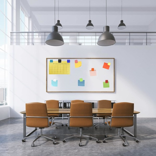 Magnetklämmor för kylskåp 6st, Starka Whiteboard-magneter Färgade Mag