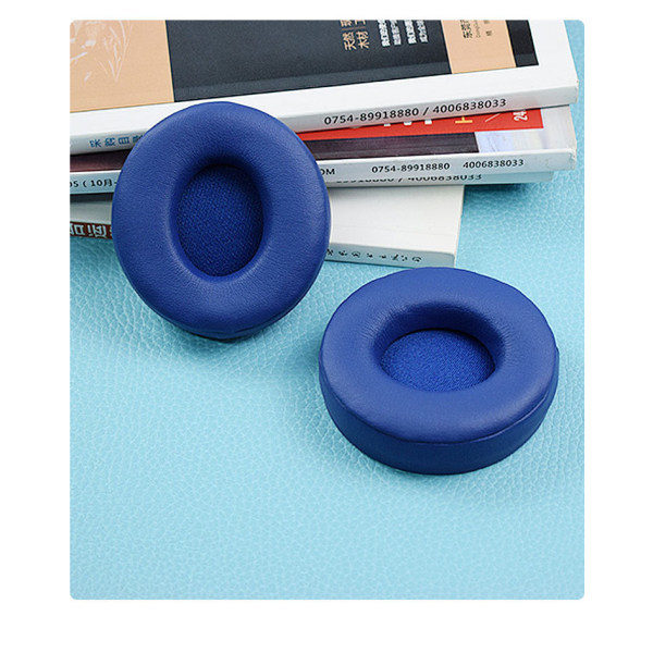 1 par utbytesöronkuddar för Beats Solo Pro Foam Cover Tillbehör Svart