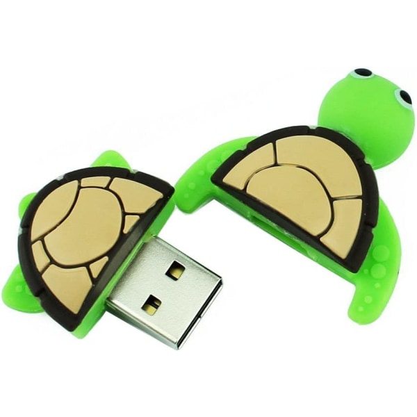 64GB tecknad djur havssköldpadda sköldpadda USB -minne