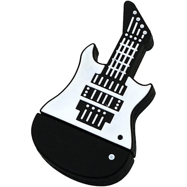 32GB USB 2.0 Flash Drive Tecknad Musik Gitarr Violin Form