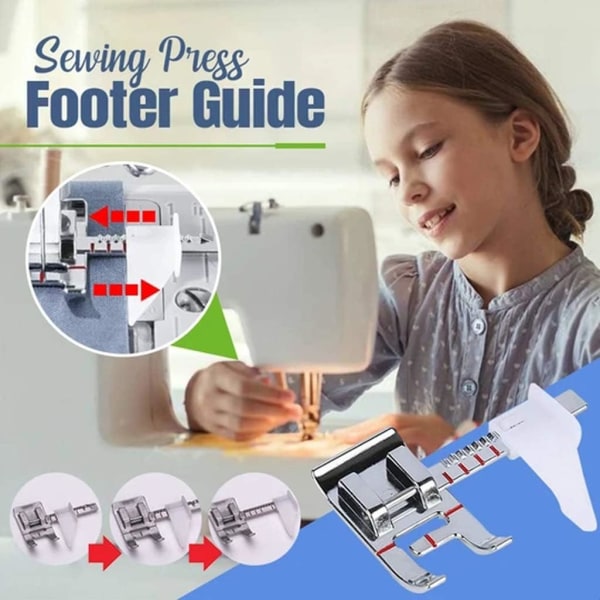Premium Sew Easy ?Pressarfot Justerbar pressarfot för symaskin