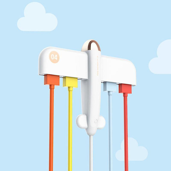 Bärbar Aircraft Splitter USB Air Force One Extender 1 till 4