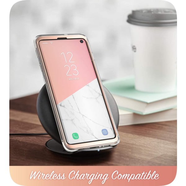 Galaxy S10 Case Snyggt skyddande Bumper Case Marmor