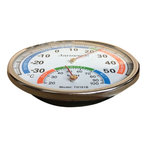 Termometer Hygrometer Pointer Typ Full Metal Mul