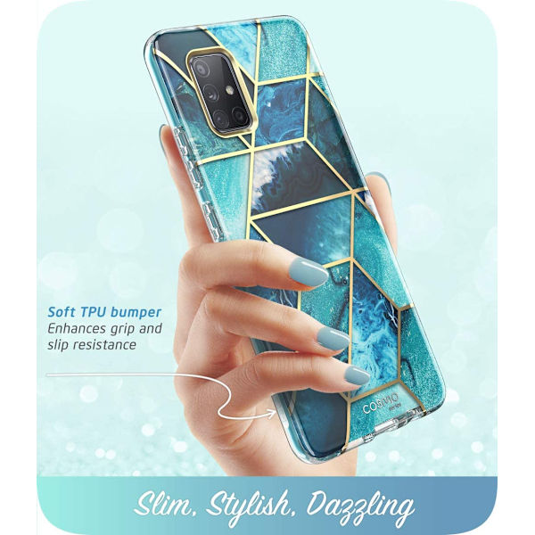 Samsung Galaxy A51 Case Skärmskydd (Ocean)