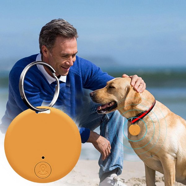 Portable Locator Bluetooth 5.0 Mobile Key Tracking, orange