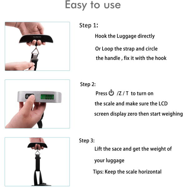 Fishing Scale Hook Scale Handheld Express Travel Scale