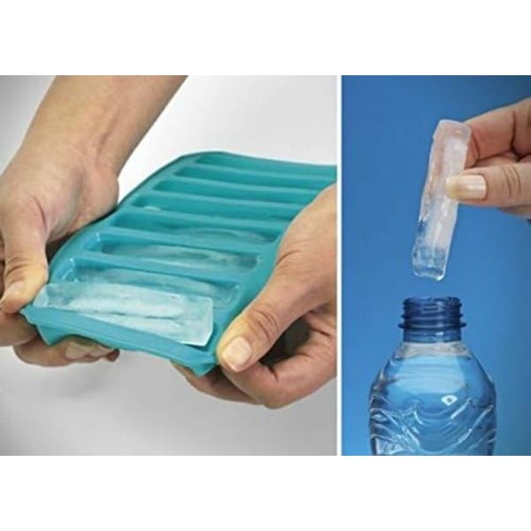Moule à gla?ons en silikon pour bouteille d'eau et marqueurs de glace