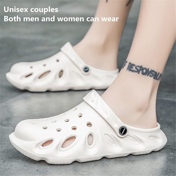 Träskor för herrar, långbenta Mules-skor (Beige 40EU) Beige 40EU