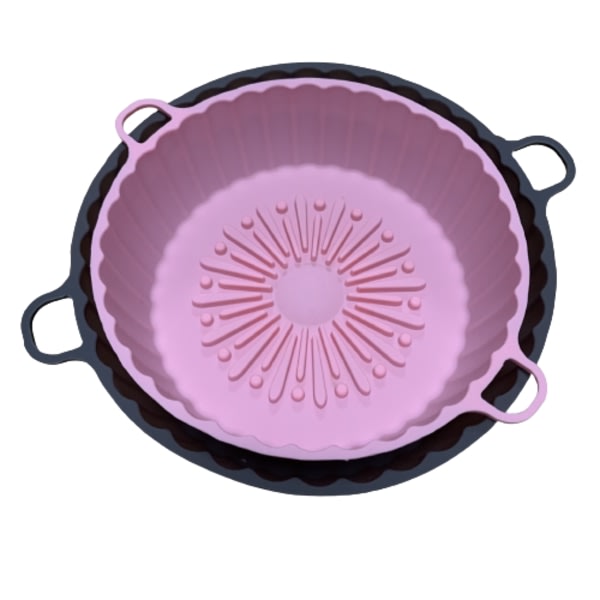 Airfryer Silicone Form - Air Fryer Basket Pink