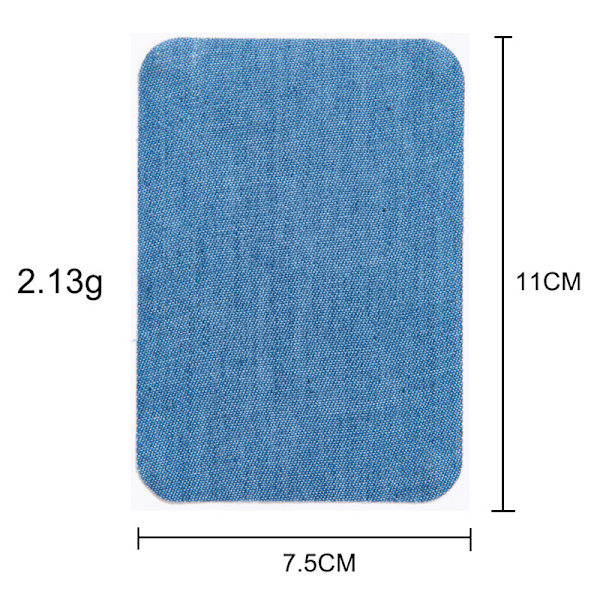 Reparationssats för strykjärn på jeans. inuti och utanför. Tillverkad med det starkaste limet, 20 stycken