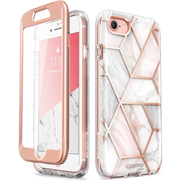 iPhone SE/iPhone 7/iPhone 8 Snygg skyddande bumper marmor