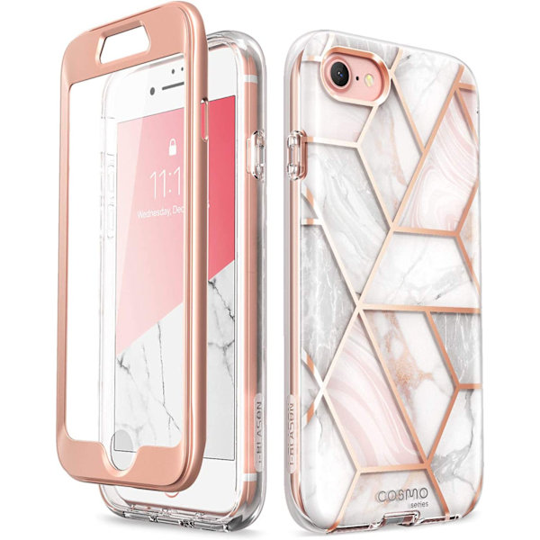 iPhone SE/iPhone 7/iPhone 8 Snygg skyddande bumper marmor