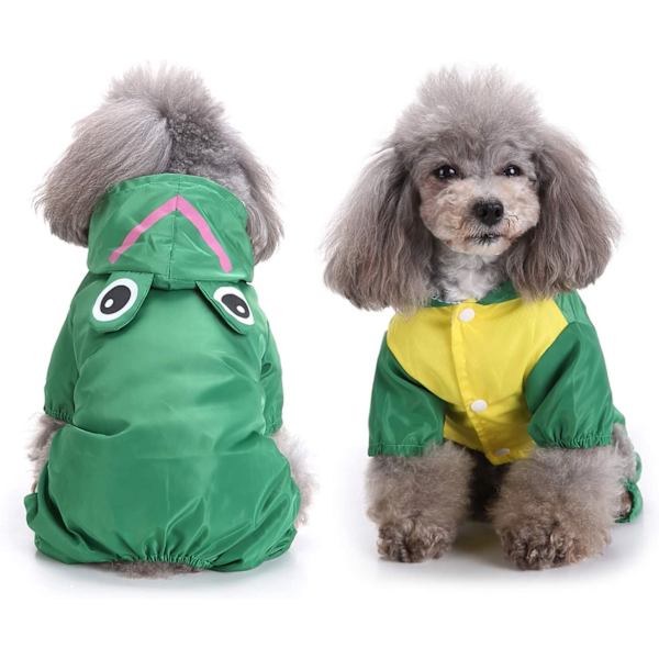 Frogsuit regnjacka för hund (XS)