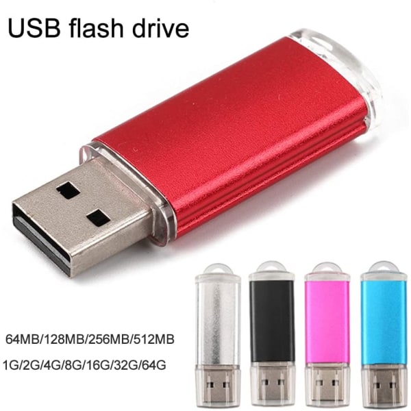 Höghastighetslock USB minne Penna/ USB -minne Röd 32GB