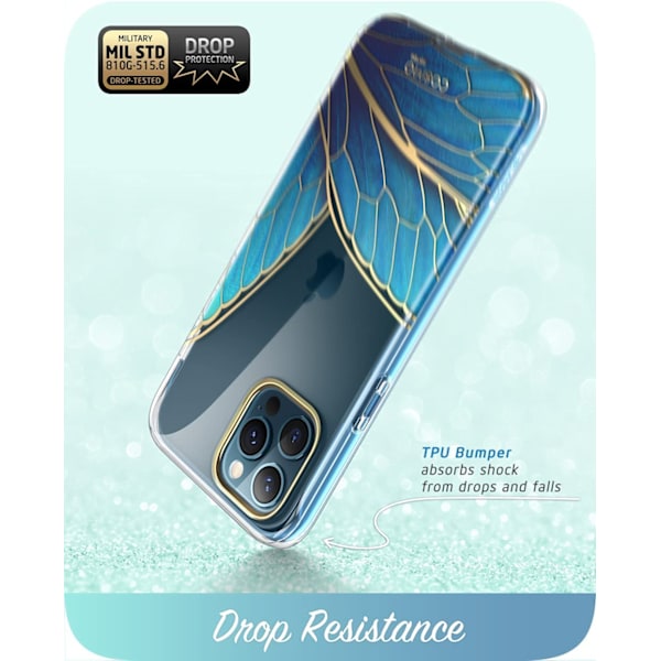 iPhone 12 Pro Max Slim Snyggt case Butterfly