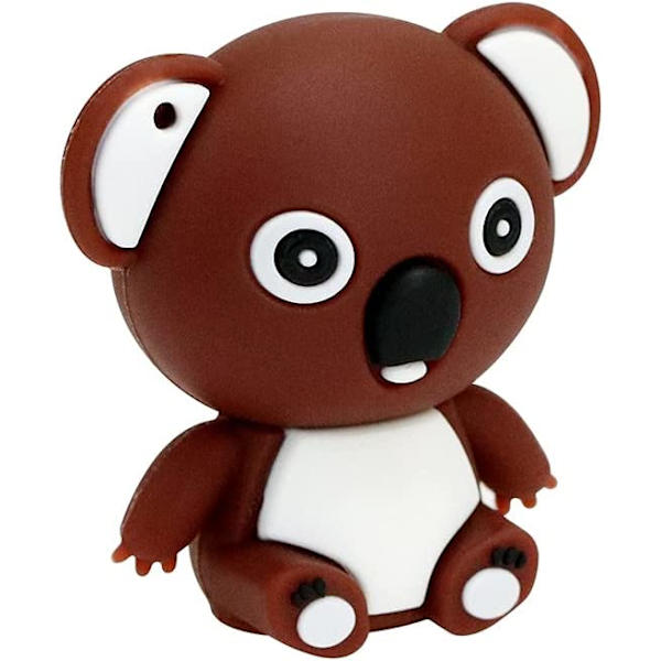 32GB Animal Brown Koala Pendrive USB -minne