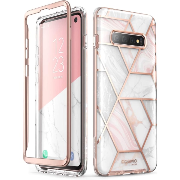 Galaxy S10 Case Snyggt skyddande Bumper Case Marmor