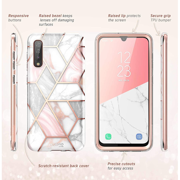 Samsung Galaxy A50/A50s/A30s Case Slim skärmskydd