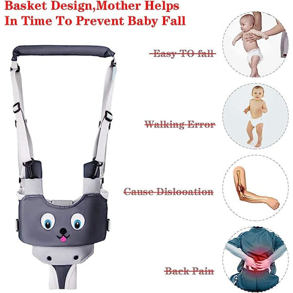 Baby Walking Sele Mesh Walking Aid Toddler Justerbar Hjälpmedel